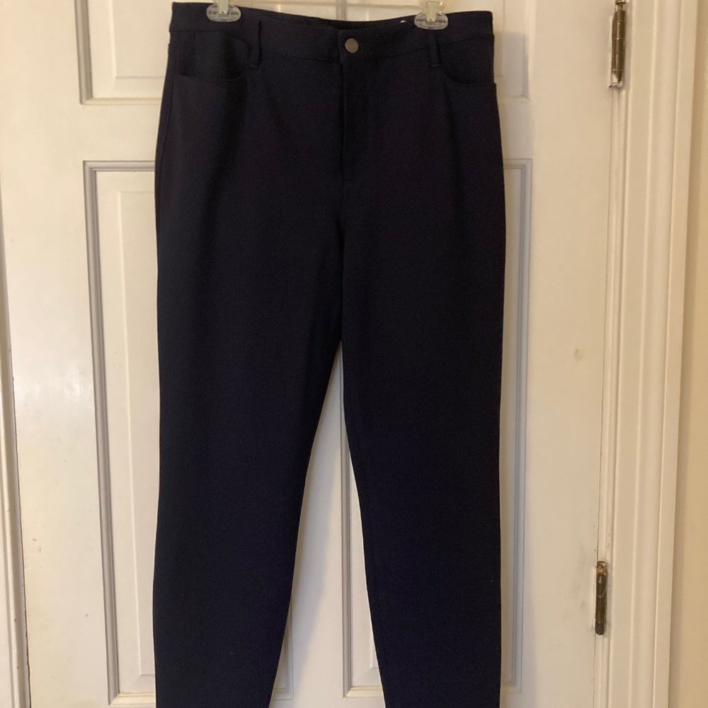 Talbots stretch Solo 5 pocket jeggings navy